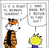 Being Ignorant !